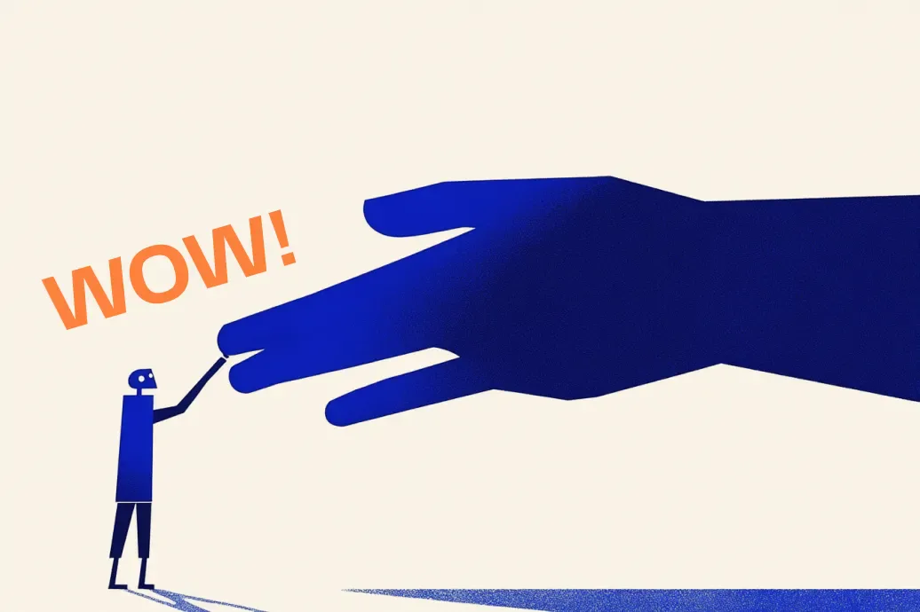 Titelbild: Midjourney und die Hand